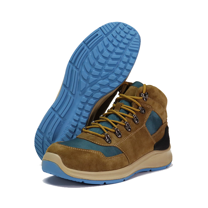 Παπούτσια εργασίας με εξωτερική σόλα από καουτσούκ από νάιλον ύφασμα